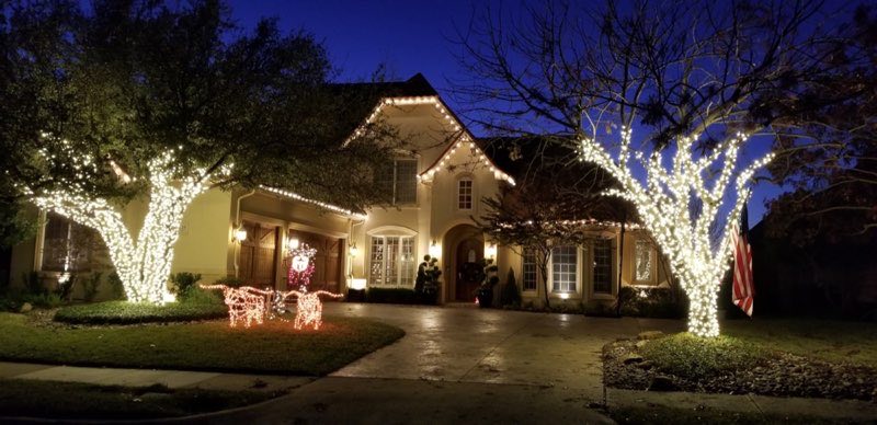 Christmas lights North Richland Hills