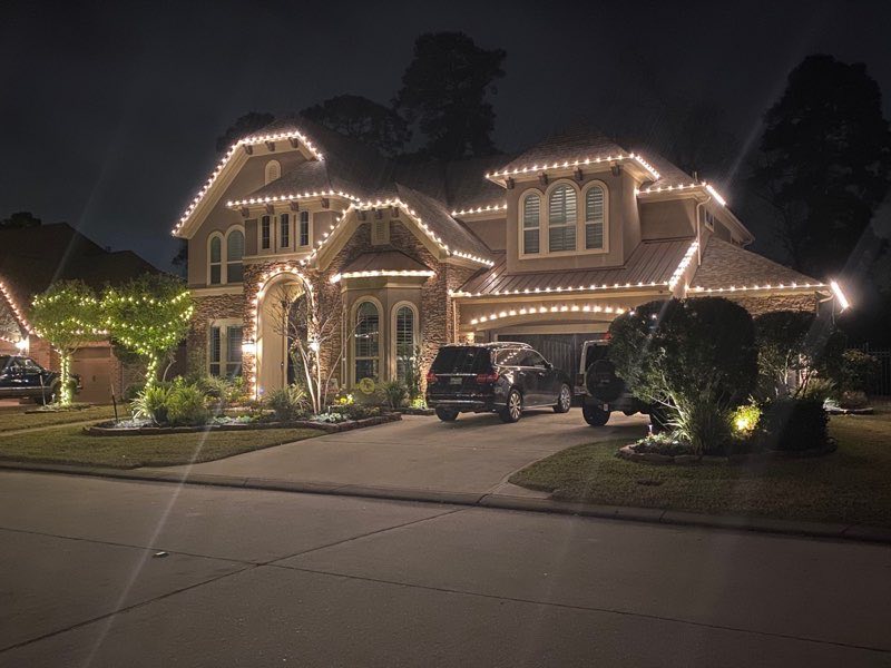 Christmas lights North Richland Hills